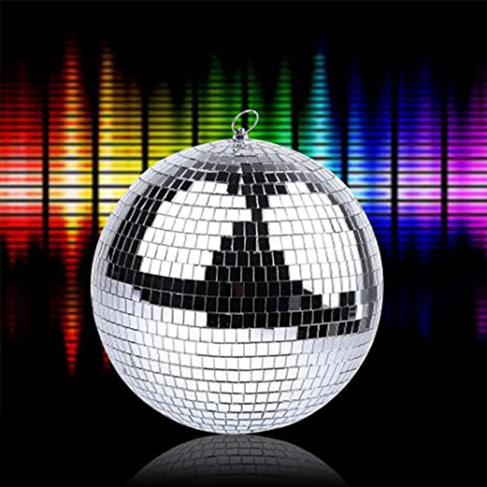 Lighting Effect Home Decor - AA05 6X Silver Mirror Disco Ball