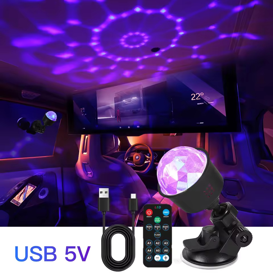 RGB Sound Activated LED Disco  - Lighting Effect Home Decor review and price