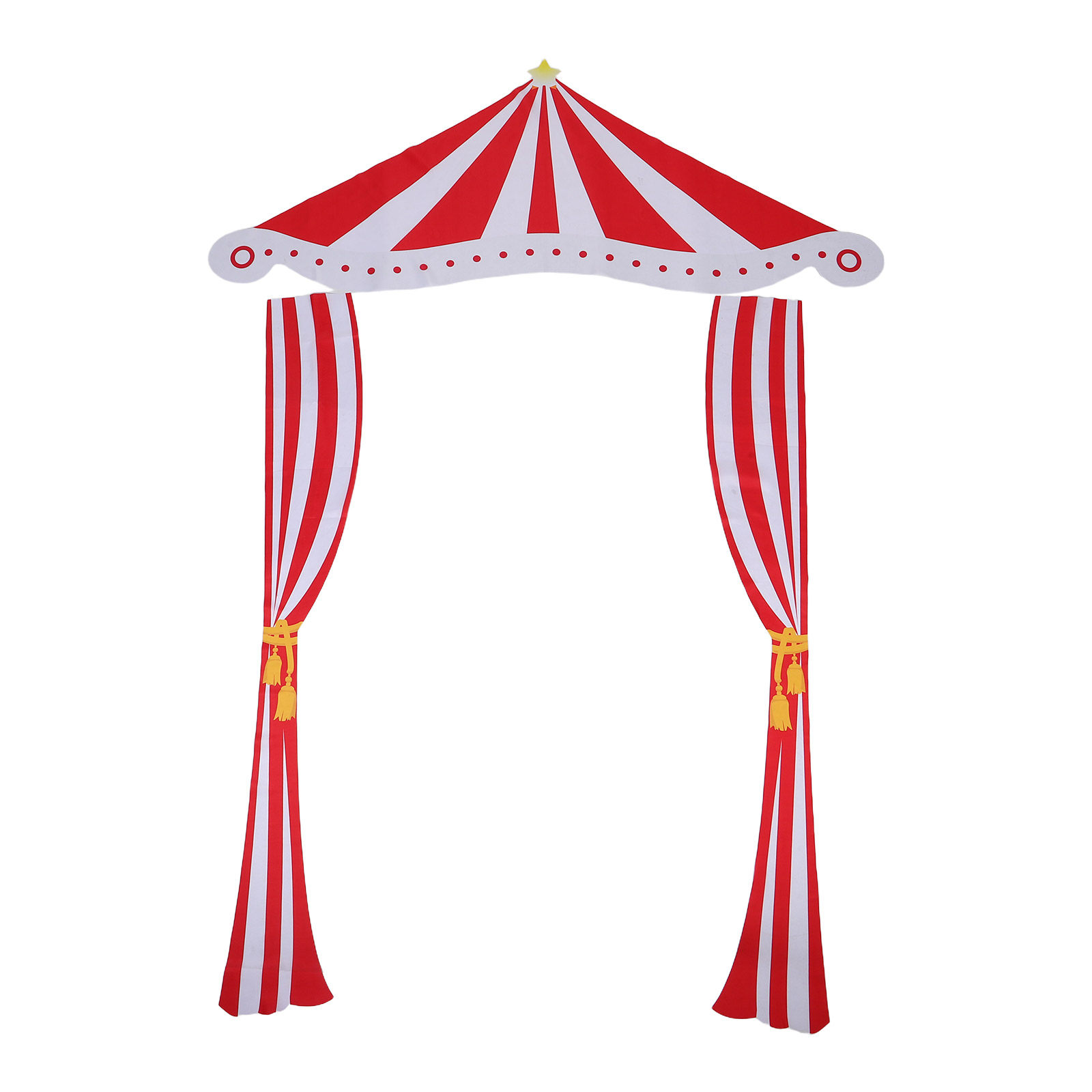 Carnival Decor Backdrop Red an - Decor Lighting The Parade review and price