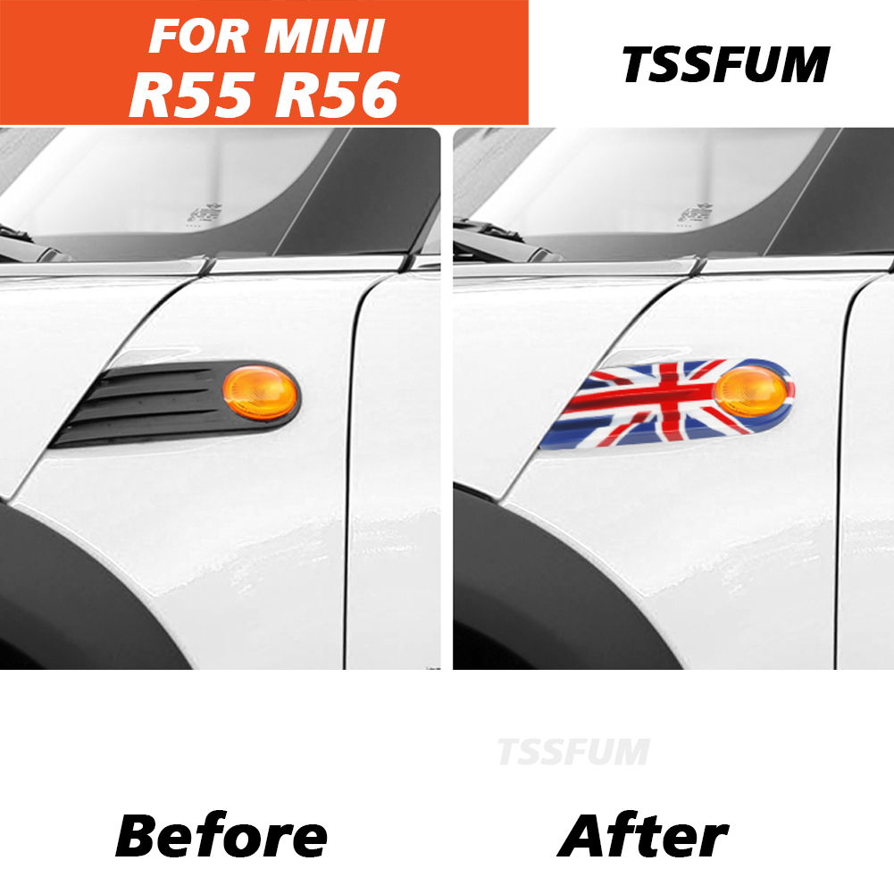 Union Jack Car Exterior Side F - Union Lighting & Decor Collabs review and price
