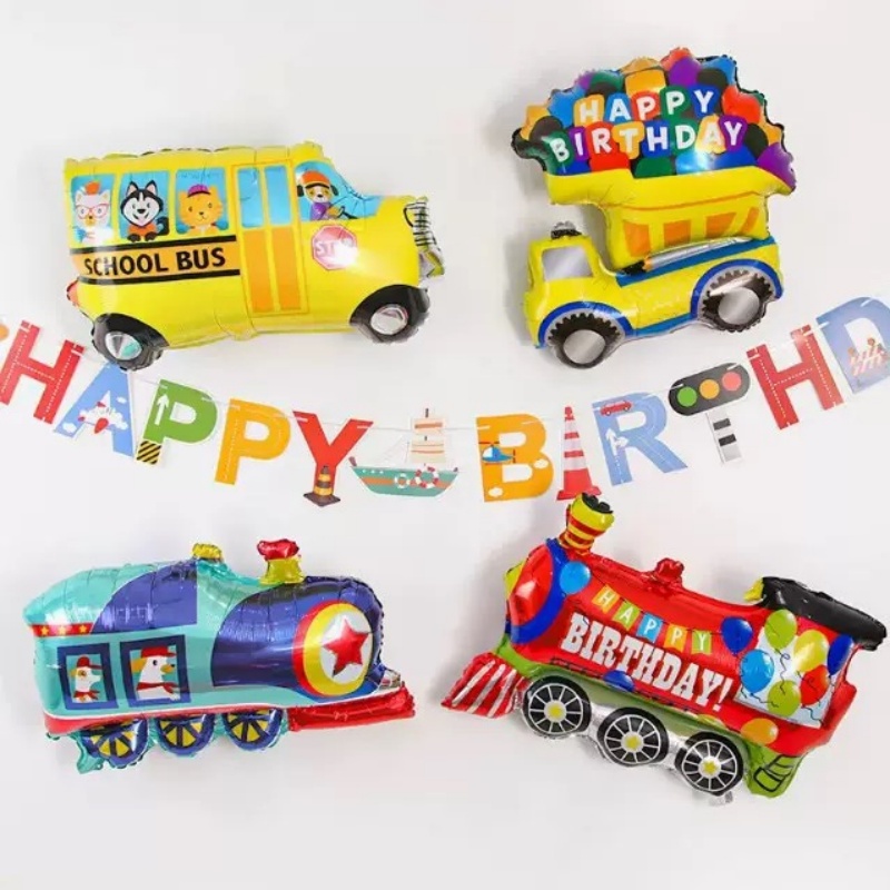 3D Cartoon Car Foil Balloon Bu - Lighting Mcqueen Birthday Decor review and price