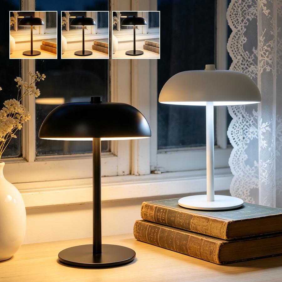 Cordless Mushroom Desk Lamp 3  - Mushroom Table Lamp review and price