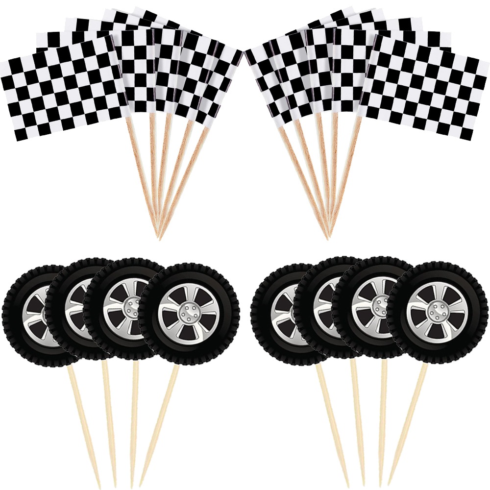 Wheel Racing Car Party Cake De - Lighting Mcqueen Birthday Decor review and price