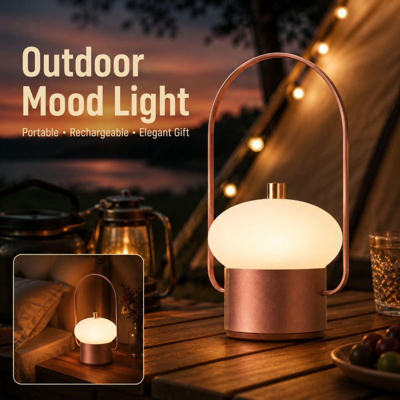 Rechargeable Portable Mushroom - Mushroom Table Lamp review and price