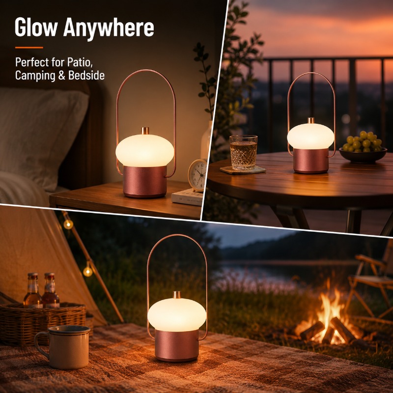 Rechargeable Portable Mushroom - Mushroom Table Lamp review and price