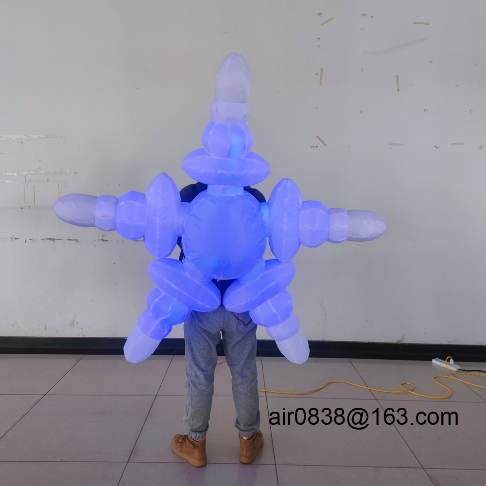 Walkable Inflatable Snowflake  - Decor Lighting The Parade review and price