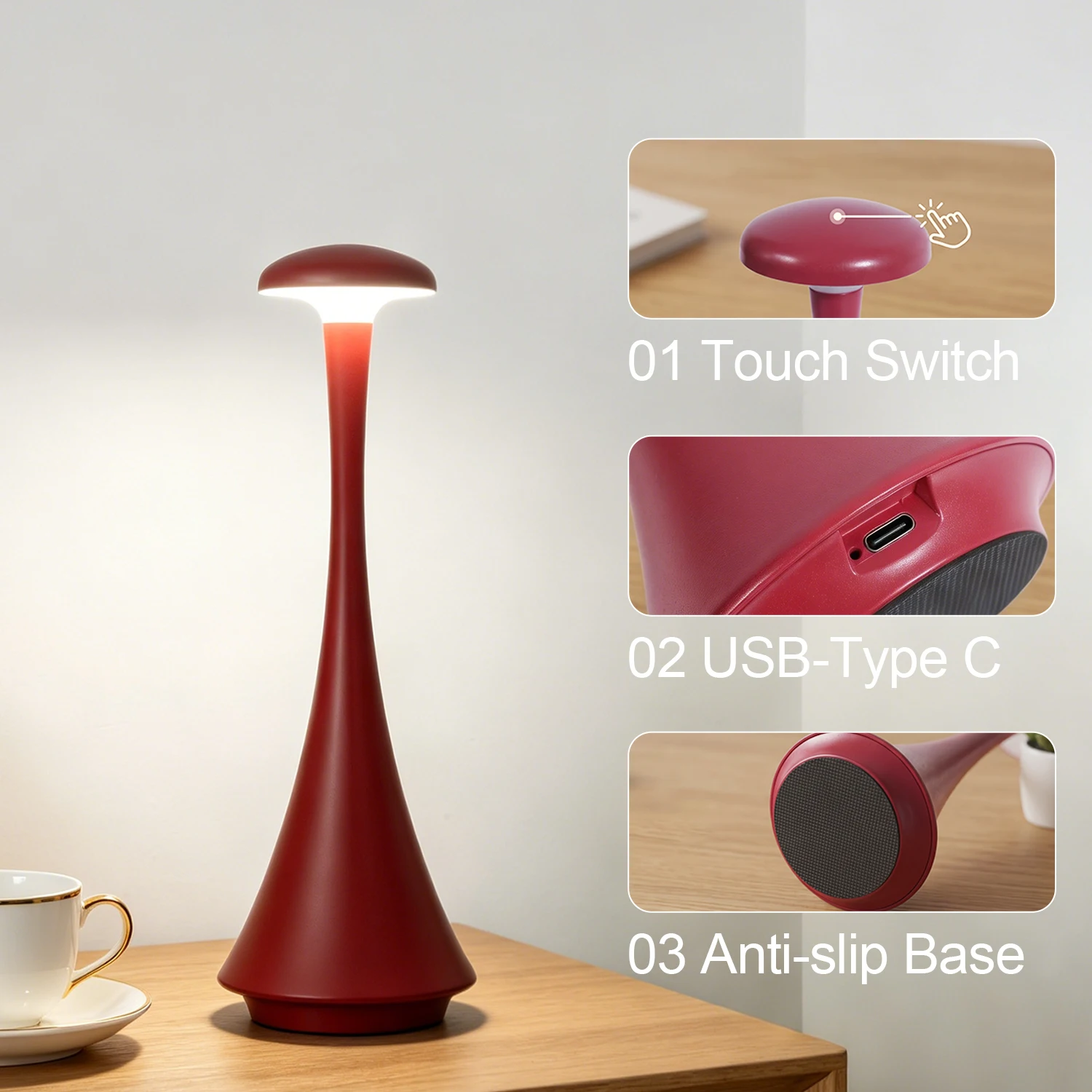 GGbingo Mushroom Table Lamp Re - Mushroom Table Lamp review and price