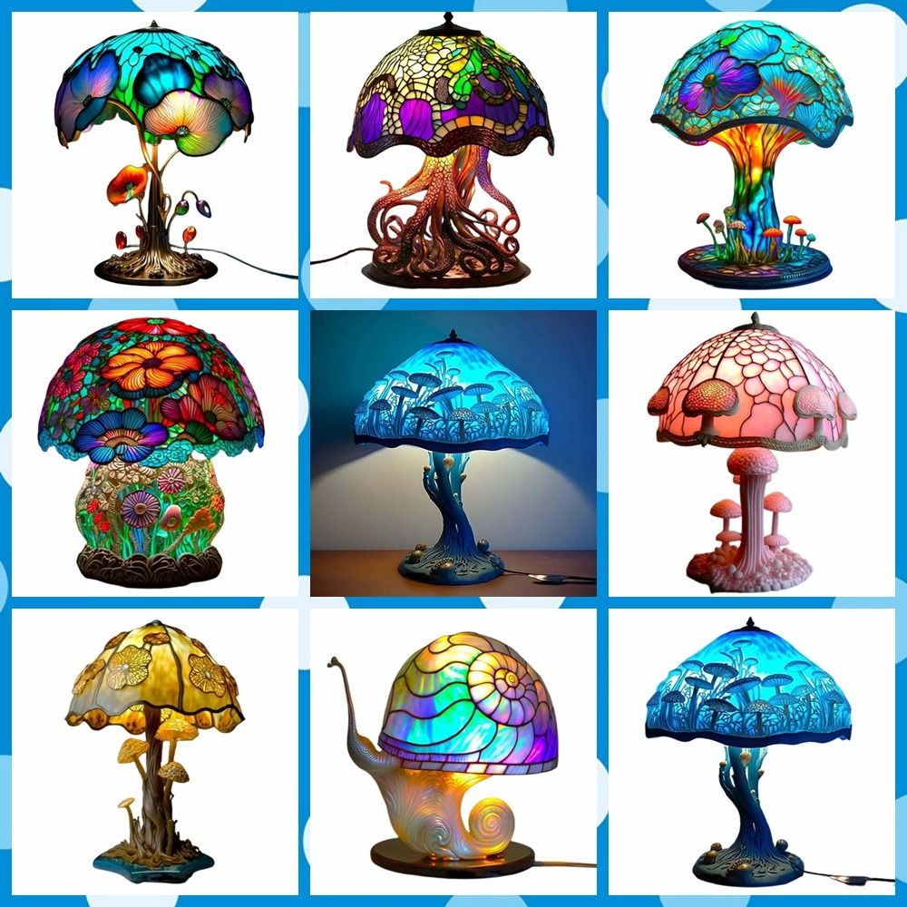 High-quality Aesthetic Design  - Mushroom Table Lamp review and price