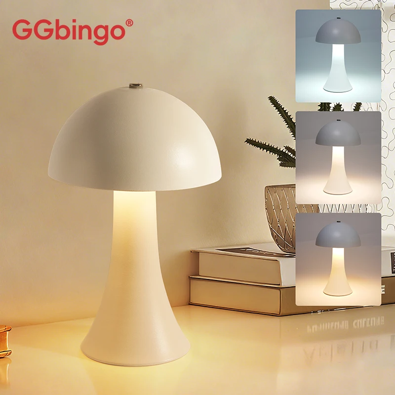GGbingo Rechargeable New LED T - Mushroom Table Lamp review and price