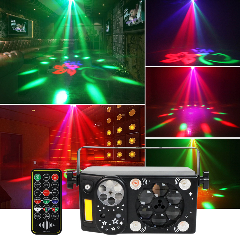 HCWE LED 7 In 1 Magic Ball Par - Lighting Effect Home Decor review and price