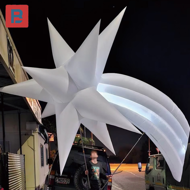 Inflatable stars, Christmas pa - Decor Lighting The Parade review and price