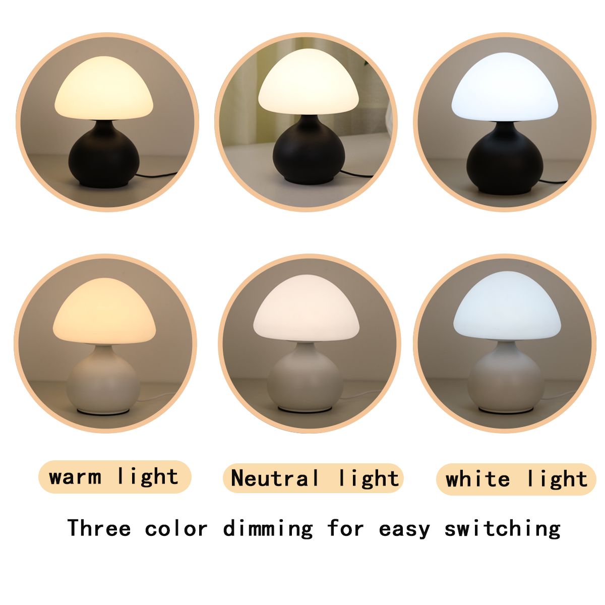 Mini Mushroom Bedside Lamp Tou - Mushroom Table Lamp review and price