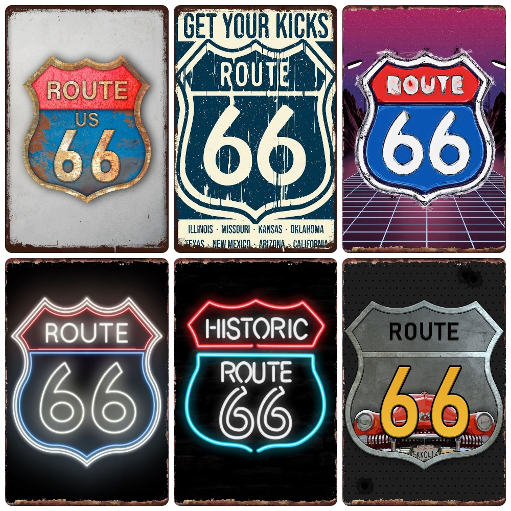 Mother Road Vintage Metal Sign - Lighting Effect Home Decor review and price
