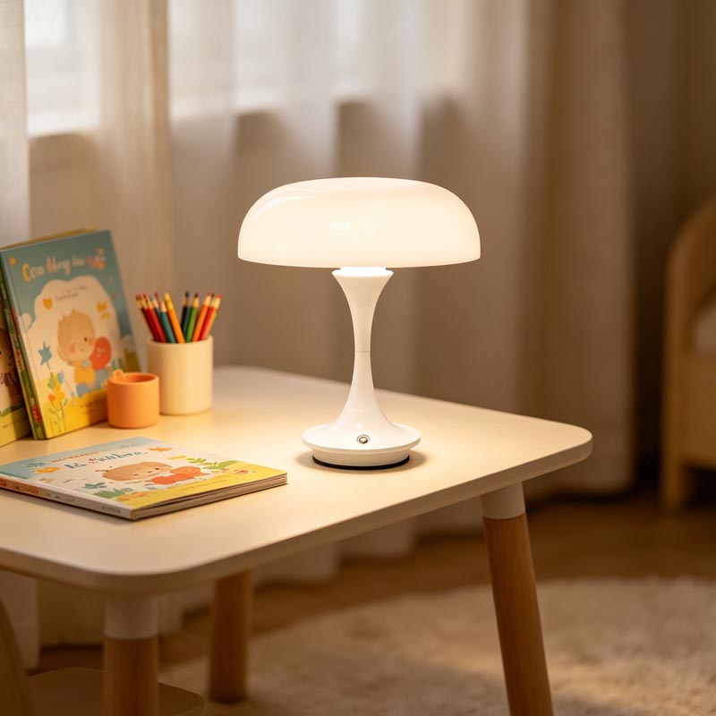 Retro Mushroom Table Lamp, Rec - Mushroom Table Lamp review and price